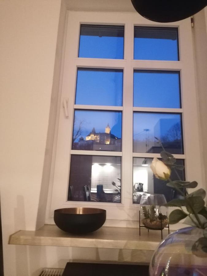 Haus Kreuzberg Mit Schlossblick Apartment Вернигерод Екстериор снимка